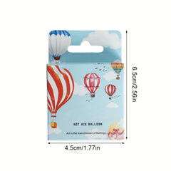 46pcs Hot Air Balloons Box Stickers DIY Hand Account Decoration Scrapbooking