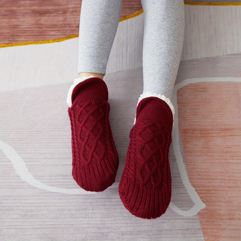 Kids' Warm Floor Socks Non-Slip Indoor Breathable Comfy Boys Girls