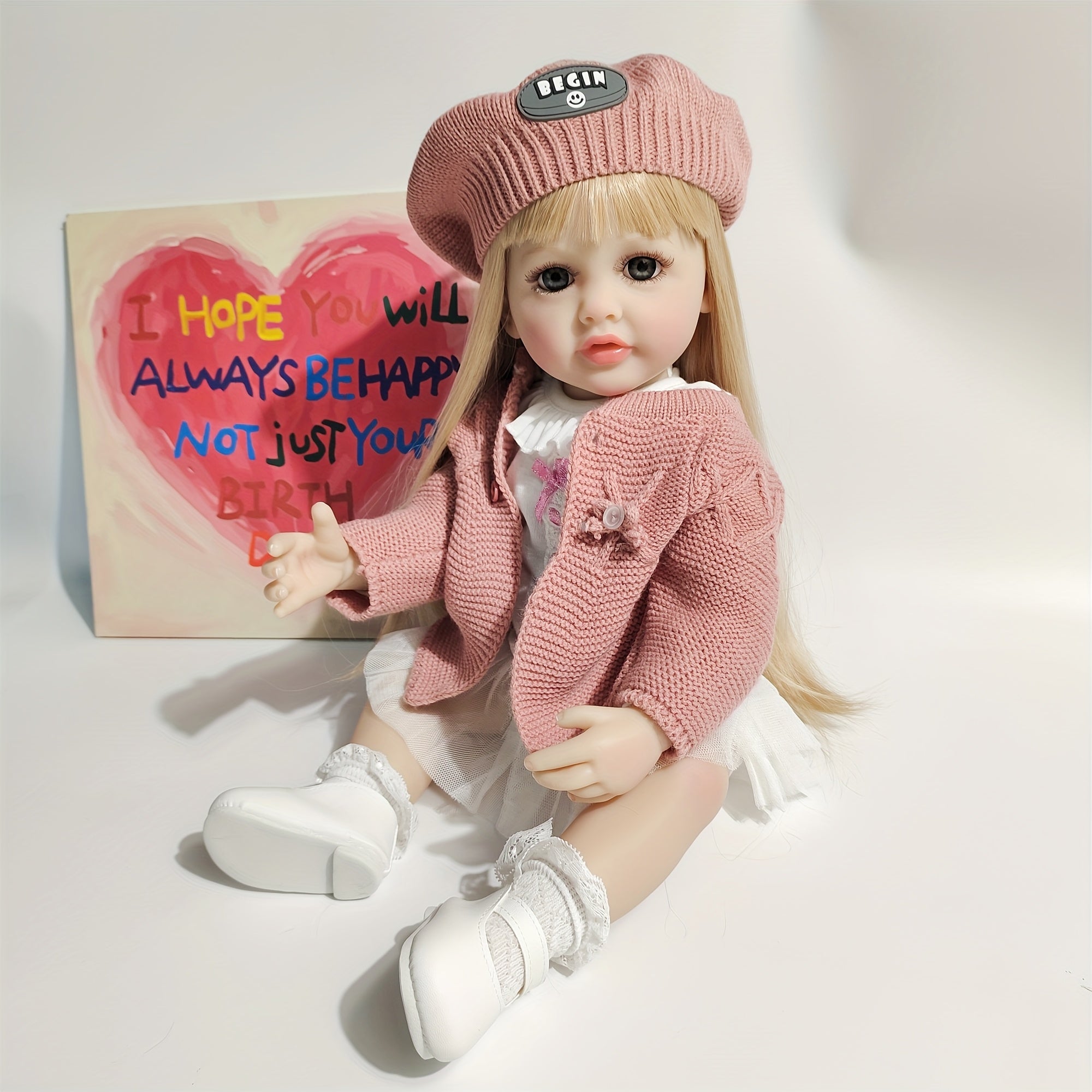 Reborn Princess Doll Blonde Hair