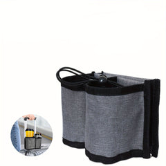 Travel Luggage Armrest Cup Storage Bag Drink Coffee Holder