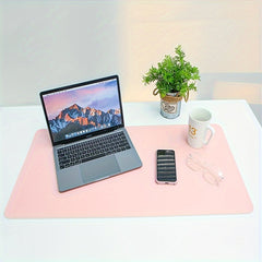 Large PU Leather Mouse Pad Waterproof Desk Pad