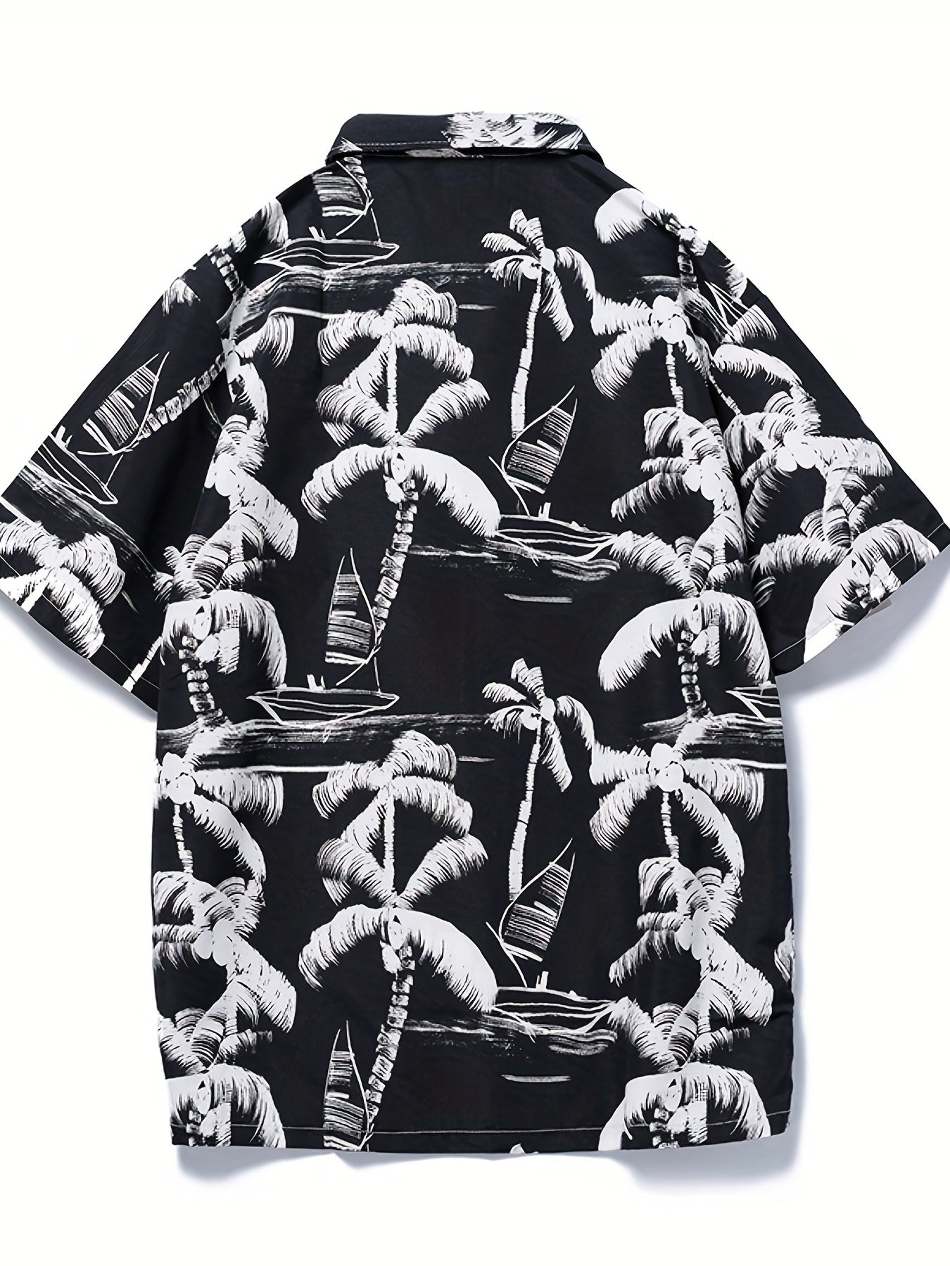 Men's Hawaiian Print Shirt Lightweight Casual Shirt For Spring Summer