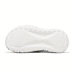 Men's Letter Print Slip On Platform Sandals