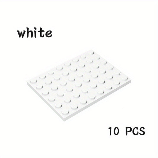 10pcs Low Block Building Set 3036 6x8 Foundation Blocks