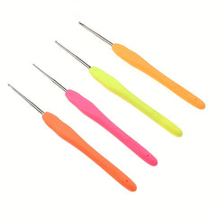 4pcs Lace Crochet Set Knitting Tool Sweater Needle