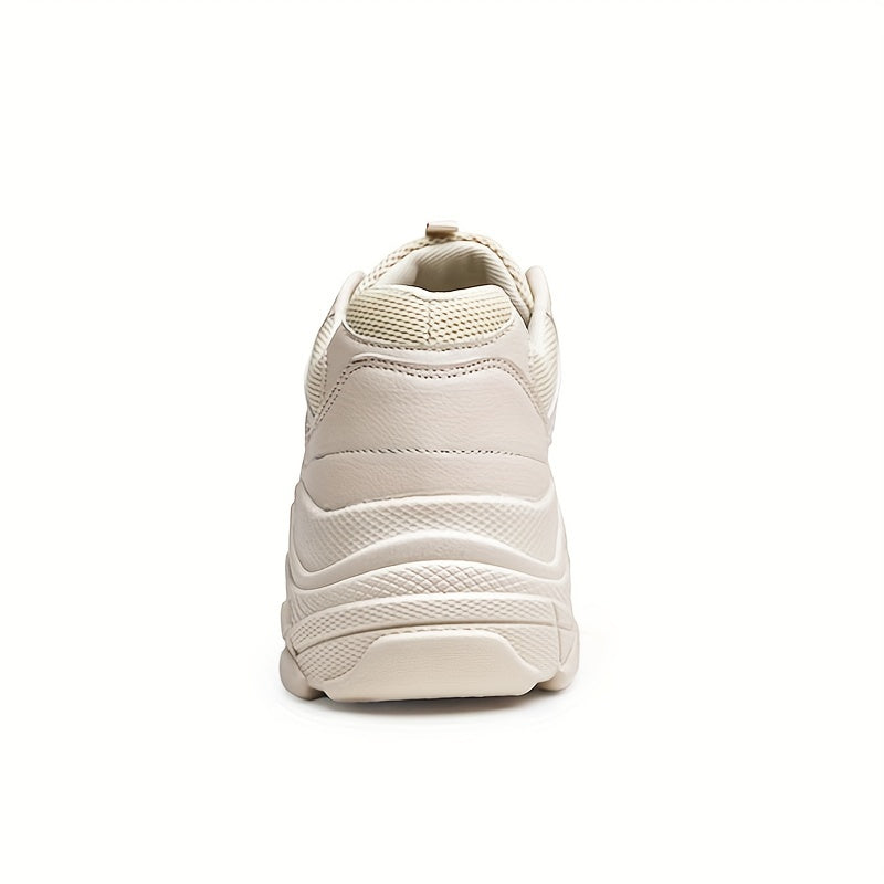 Men's Breathable Chunky Sneakers - Jogging Gym Shoes