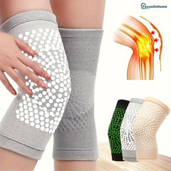 1 Pair Short Artemisia Knee Pads, Cold Protection, Fall & Winter