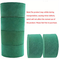 6pcs Round Floral Foam Blocks Green Wet Dry Flower Foam Plant Foam