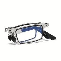 Foldable Light Blocking Reading Glasses Anti Eyestrain UV Presbyopia Glasses