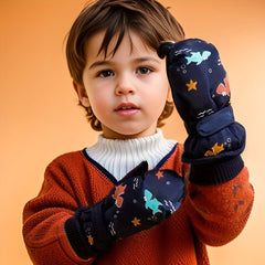 Kids Waterproof & Windproof Winter Skiing Mittens