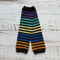Kids Leg Warmer Colorful Stripe Letter Cartoon Bear Child Leg Warmers