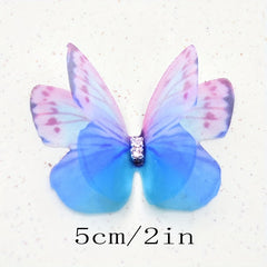 DIY Mixed Butterfly Tulle Accessories for Bouquet Jewelry Mat