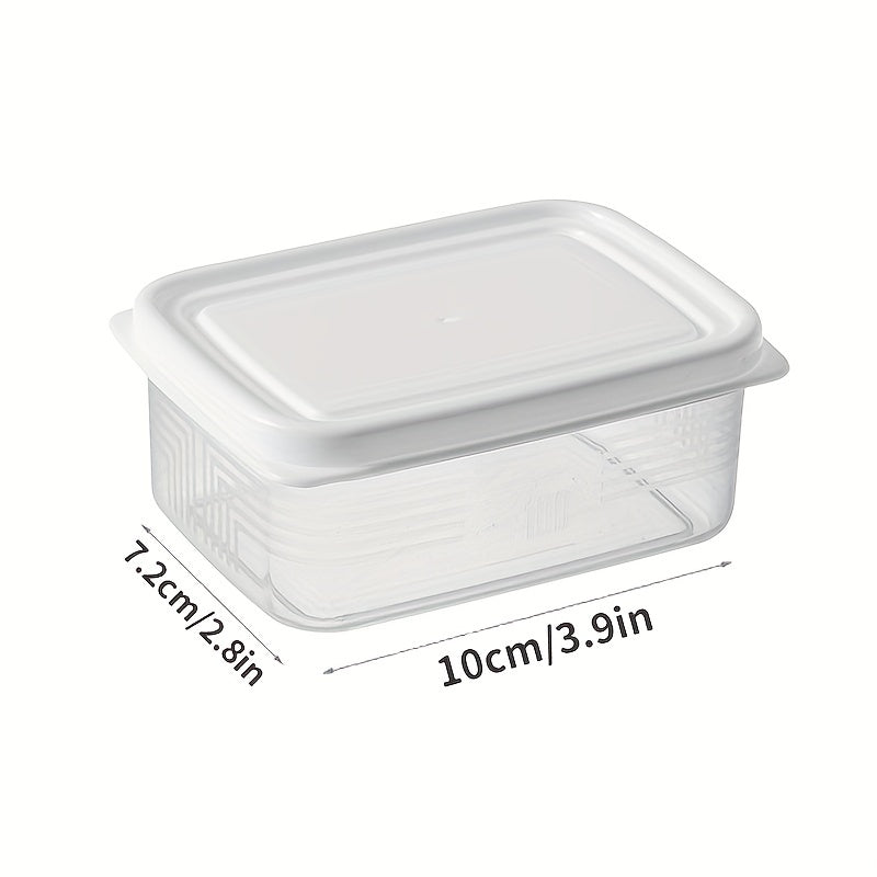 3pcs Organizer Bins Clear Plastic Bins For Fridge Freezer Kitchen Cabinet Pantry