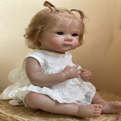 Lifelike Bettie Full Body Vinyl Girl Doll with Rooted Hair