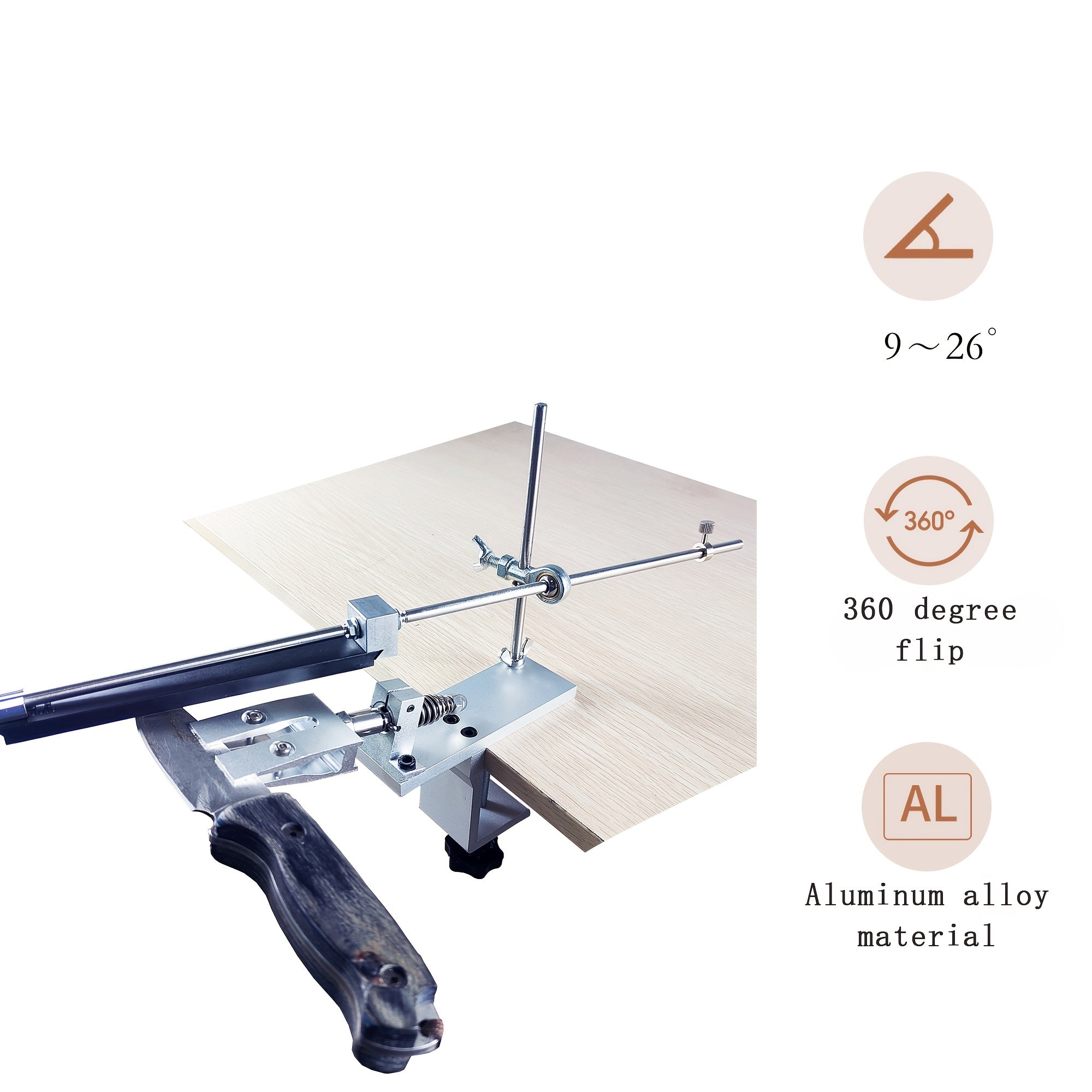 Aluminum Alloy Flip Fixed Angle Sharpener Set