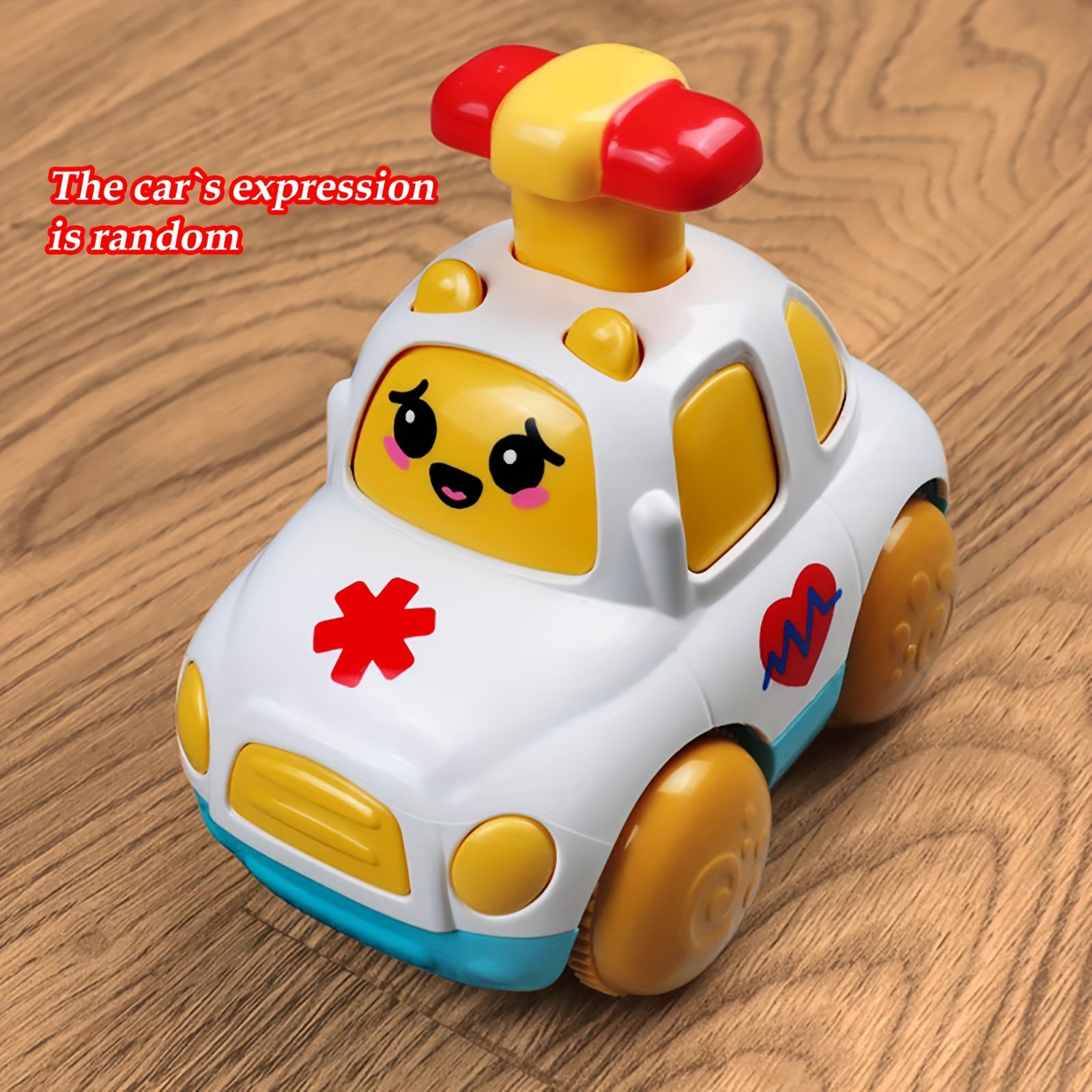 Kids Inertial Pull Back Car Press Small Car Baby Fall-resistant Toy Car