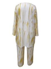 Tie Dye Tunic Top & Pants Set