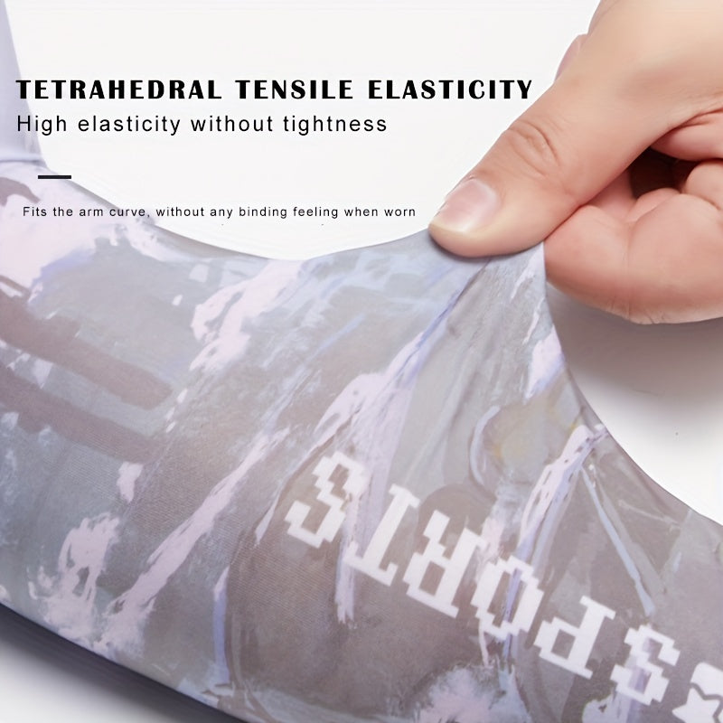 UV Protection Cooling Arm Sleeves for Outdoor Sports