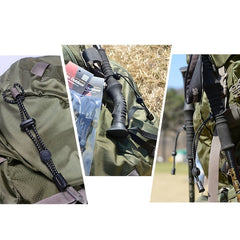 Adjustable Elastic Lanyard for Trekking Poles - Hiking, Walking