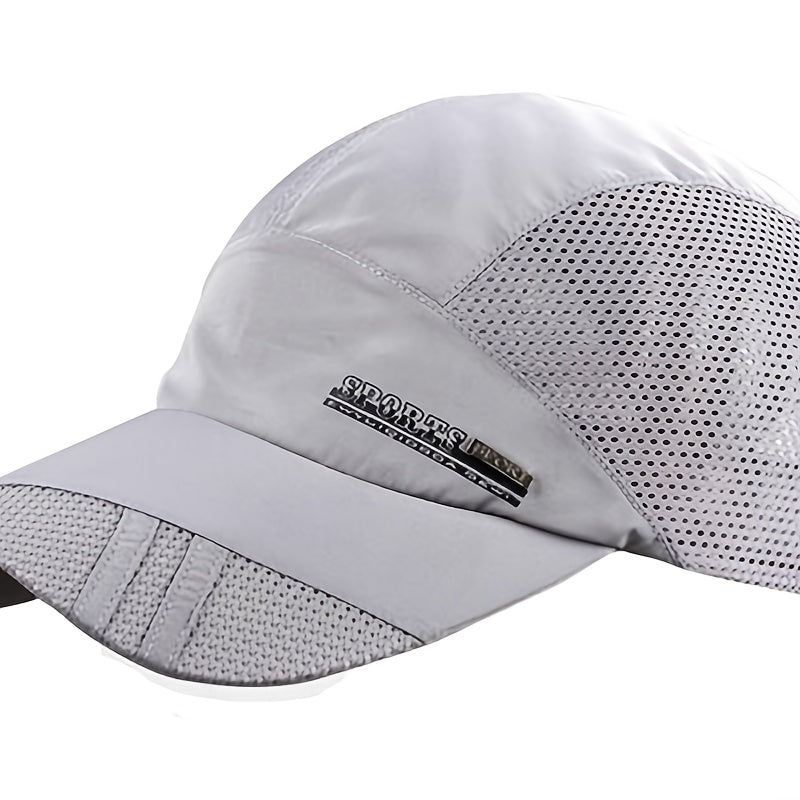 Men's Summer Baseball Cap Lightweight Quick Drying Multiple Colors