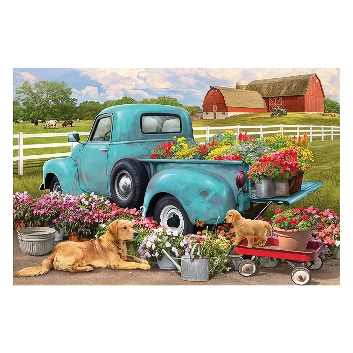 Car Diamond Painting Kit Diamond Art Kit Home Wall Decoration