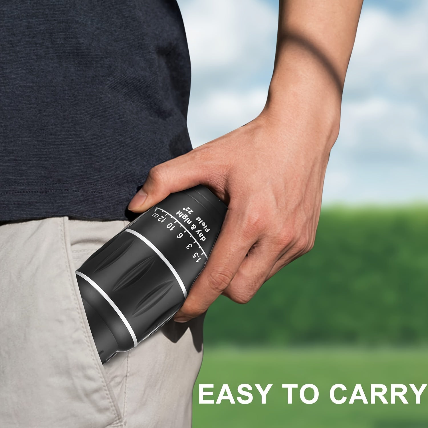 16x52 Monocular Dual Focus Optics Zoom Telescope For Birds Watching Wildlife
