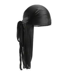 Wildly Men's and Women's Silk Long Tail Turban Hat Headband