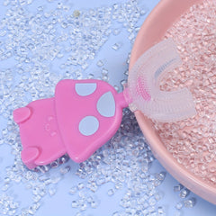 Kids U Shape Silicone Toothbrush Baby Mouth Cleaning Toothbrush