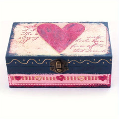 Small Wooden Box 11x9x5cm Natural Pine Unpainted DIY Box