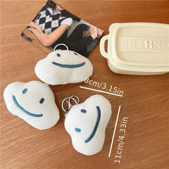 Cloud Plush Pendant Soft Sponge Cartoon Keychain Bag Ornament