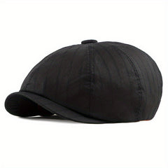 Newsboy Hat Men Outdoor Casual Sunshade Beret British Retro Octagonal Hat