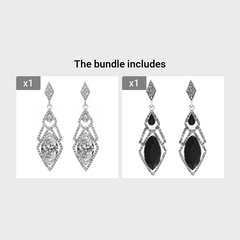 Retro Jewelry Accessories Earrings Party Earrings Noble Woman