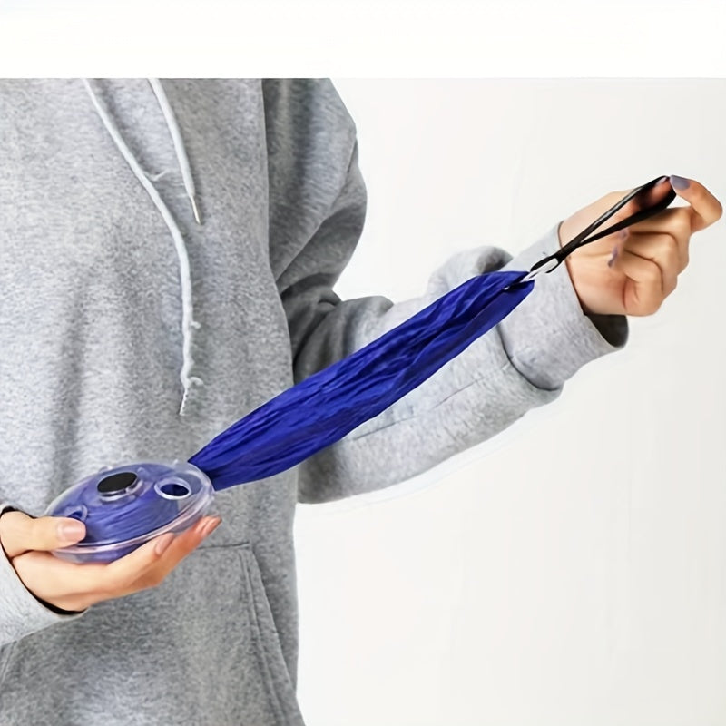 Portable Folding And Retractable Small Disc Shopping Bag Collection