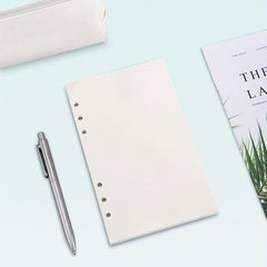 A6 Filler Paper 80 Sheets 160 Pages Blank Loose Leaf Refills