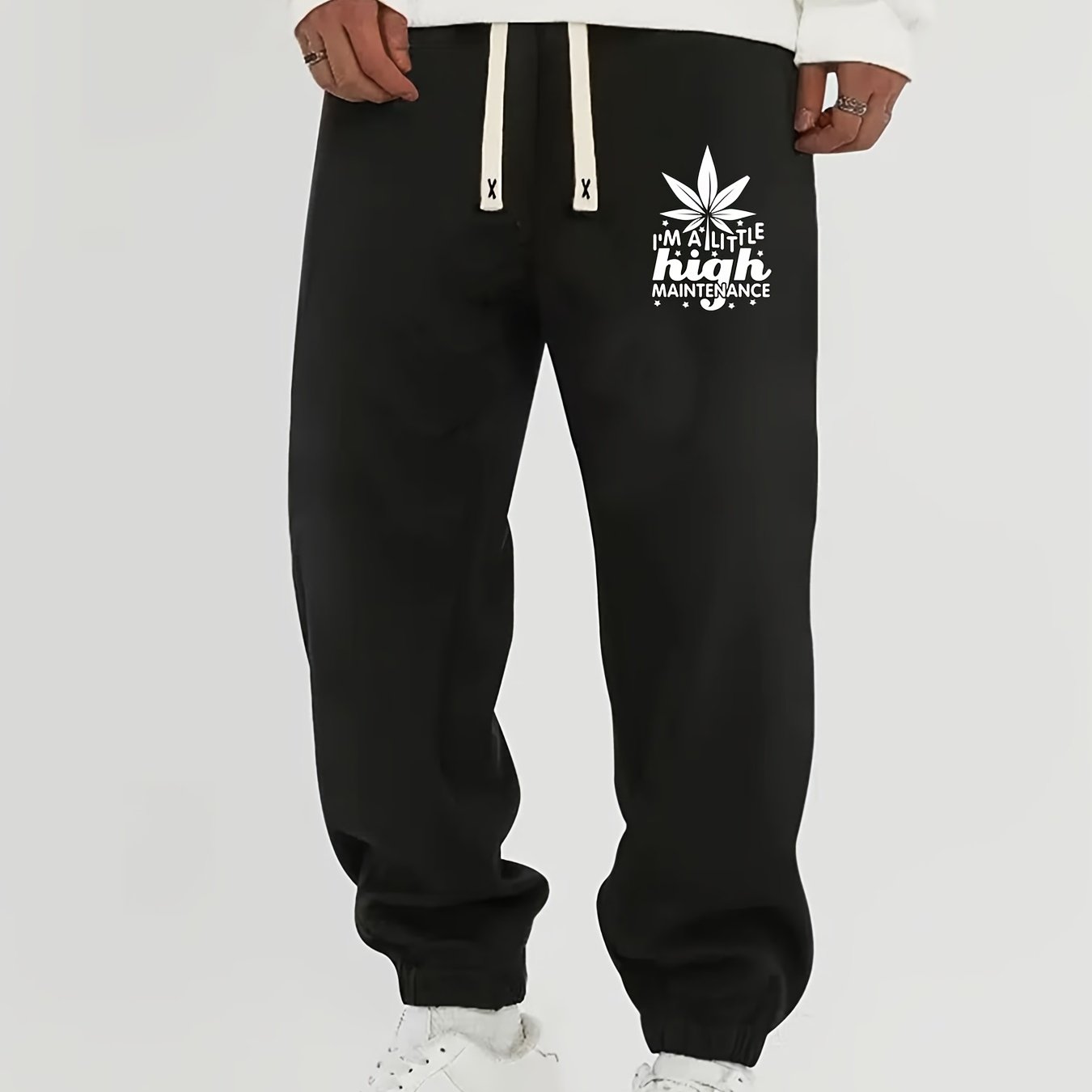 Men's Stylish Pattern Pants Casual Loose Sweatpants