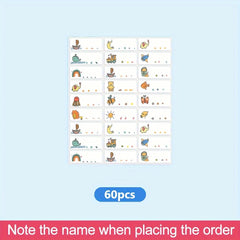 Customized Name Stickers - Waterproof, Anti-fouling, Durable