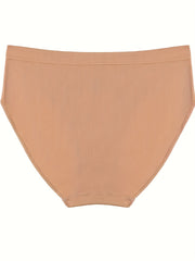 Seamless Breathable Briefs Stretchy Panties Women's Lingerie