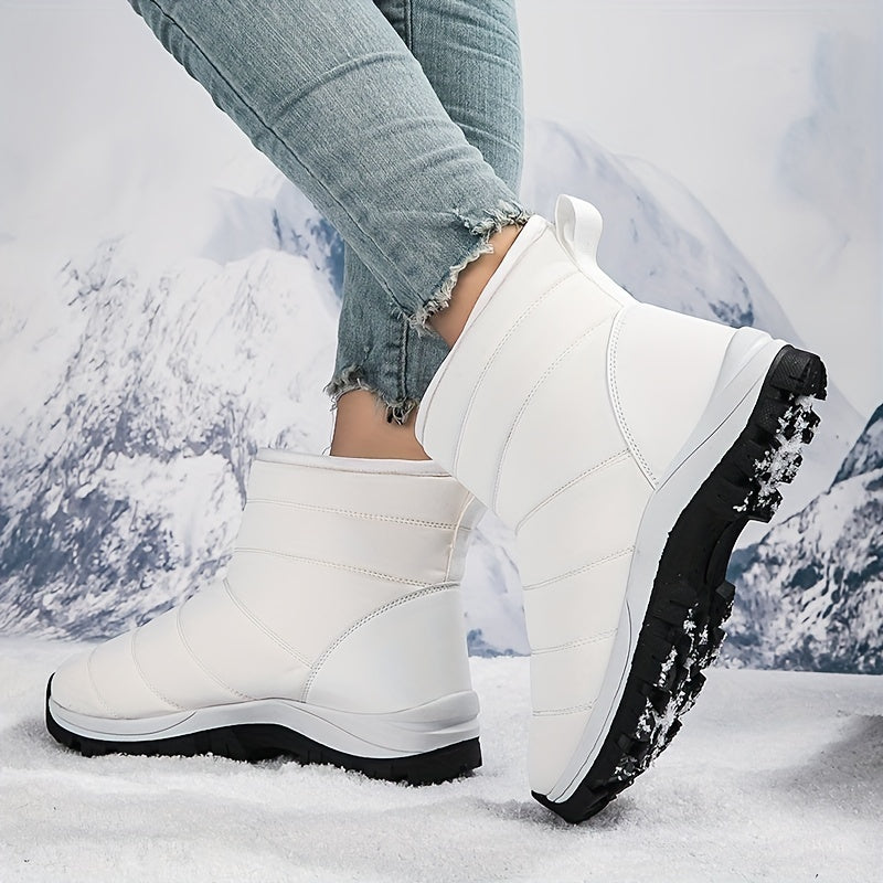 Warm Non-slip Snow Boots for Women Thick Bottom Shoes