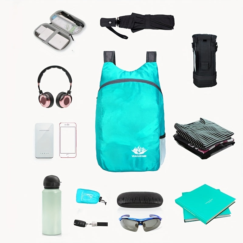 Foldable Waterproof Backpack Lightweight Portable Travel Bag