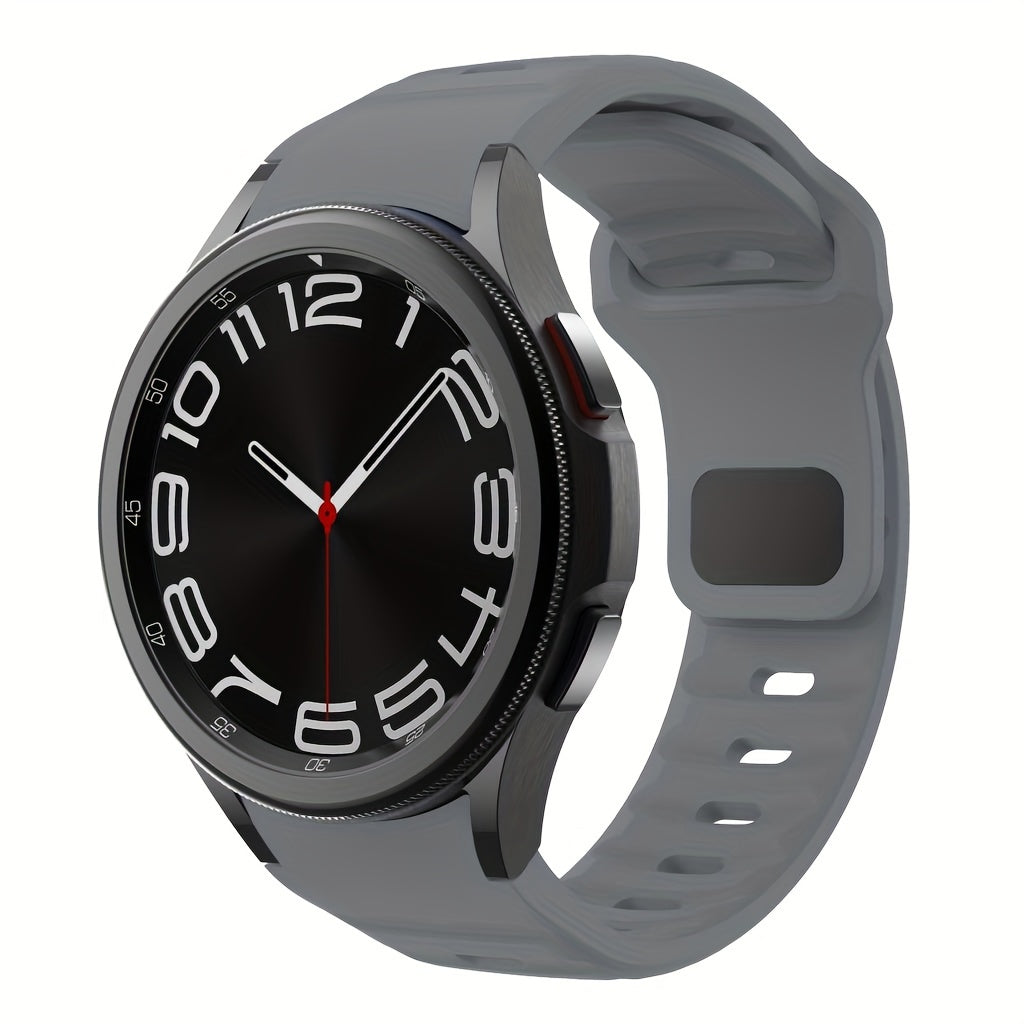 Silicone Band for Galaxy Watch 6 4 Classic 5 Pro 44mm 40mm 47mm 43mm 42mm 46mm 4