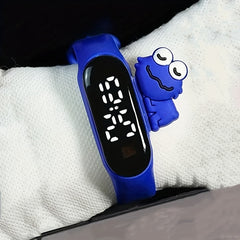 Colorful Children's Watch Cartoon LED Bracelet Sports Waterproof