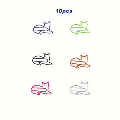 Cat & Dog Paper Clips Bookmarks, Office Supplies, Desk Accessories