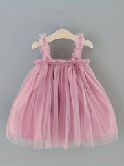 Baby Suspender Tutu Dress Princess Birthday Party Dresses