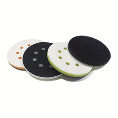 5 inch Soft Density 8 Hole Interface Pad Hook and Loop Sponge Cushion Back Pad