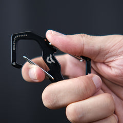 S-shaped Keychain Quick Hook Stainless Steel Outdoor Camping