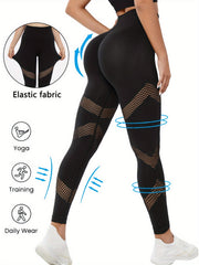 Quick Dry Butt Lifting Yoga Pants High Waist Leggings Women's Activewear