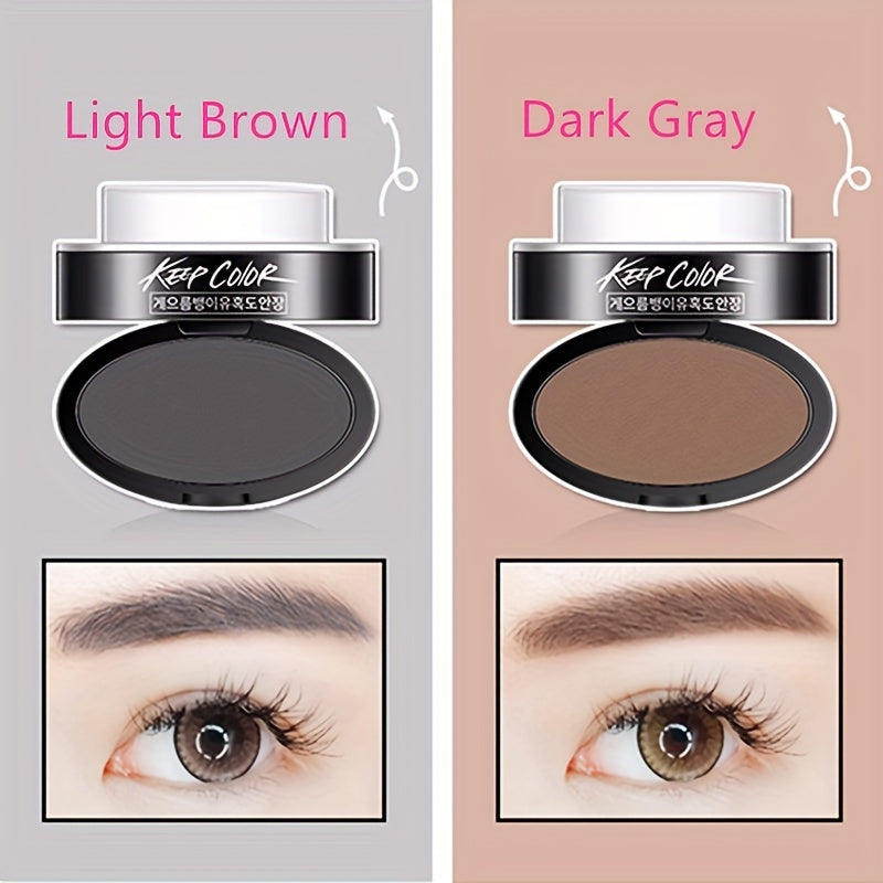 Lazy Eyebrow Stamp Powder Waterproof Makeup in Taupe Grey
