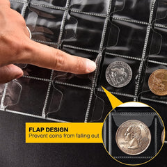 Coin Collection Book Holder Album For Collectors Coins Display