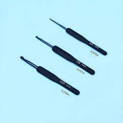 3pcs Crochet Tool Set Knitted Doll Wool Soft Handle Needle Diy Hand Knitting
