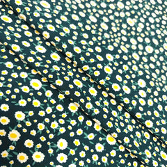 1yd Artificial Cotton Fabric DIY Clothes Dress Pants Quilt Cover Cut Size